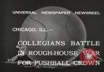 Immagine di Spingere la sfera corrispondono Chicago Illinois USA, 1932, secondo 3 filmato di repertorio 65675033275
