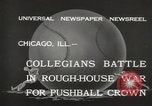 Immagine di Spingere la sfera corrispondono Chicago Illinois USA, 1932, secondo 5 filmato di repertorio 65675033275