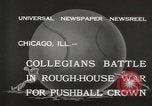 Immagine di Spingere la sfera corrispondono Chicago Illinois USA, 1932, secondo 7 filmato di repertorio 65675033275