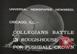 Immagine di Spingere la sfera corrispondono Chicago Illinois USA, 1932, secondo 8 filmato di repertorio 65675033275