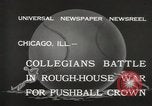 Immagine di Spingere la sfera corrispondono Chicago Illinois USA, 1932, secondo 10 filmato di repertorio 65675033275