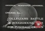 Immagine di Spingere la sfera corrispondono Chicago Illinois USA, 1932, secondo 11 filmato di repertorio 65675033275