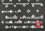 Image of electrical bridge playing machine Chicago Illinois USA, 1932, second 1 stock footage video 65675033279