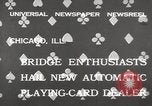 Image of electrical bridge playing machine Chicago Illinois USA, 1932, second 5 stock footage video 65675033279