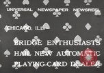 Image of electrical bridge playing machine Chicago Illinois USA, 1932, second 6 stock footage video 65675033279