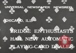 Image of electrical bridge playing machine Chicago Illinois USA, 1932, second 7 stock footage video 65675033279