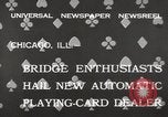 Image of electrical bridge playing machine Chicago Illinois USA, 1932, second 10 stock footage video 65675033279