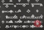 Image of electrical bridge playing machine Chicago Illinois USA, 1932, second 11 stock footage video 65675033279