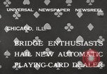 Image of electrical bridge playing machine Chicago Illinois USA, 1932, second 12 stock footage video 65675033279