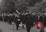 Image of British unemployed people march in protest United Kingdom, 1932, second 17 stock footage video 65675033280