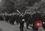 Image of British unemployed people march in protest United Kingdom, 1932, second 18 stock footage video 65675033280