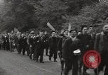 Image of British unemployed people march in protest United Kingdom, 1932, second 19 stock footage video 65675033280