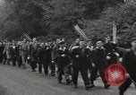Image of British unemployed people march in protest United Kingdom, 1932, second 21 stock footage video 65675033280