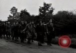 Image of British unemployed people march in protest United Kingdom, 1932, second 40 stock footage video 65675033280