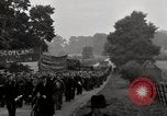 Image of British unemployed people march in protest United Kingdom, 1932, second 54 stock footage video 65675033280