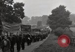 Image of British unemployed people march in protest United Kingdom, 1932, second 59 stock footage video 65675033280