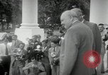 Immagine di Dwight D Eisenhower e Winston Churchill Washington DC USA, 1953, secondo 38 filmato di repertorio 65675033296