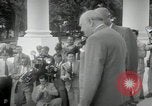 Immagine di Dwight D Eisenhower e Winston Churchill Washington DC USA, 1953, secondo 40 filmato di repertorio 65675033296