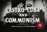 Image of Fidel Castro Cuba, 1959, second 8 stock footage video 65675033300