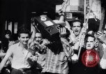 Image of anarchy in Cuba between Batista exit and Castro arrival Havana Cuba, 1959, second 46 stock footage video 65675033308