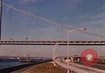 Immagine di Verrazzano Narrows Bridge Brooklyn New York City USA, 1971, secondo 26 filmato di repertorio 65675033334
