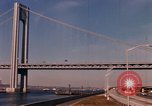 Immagine di Verrazzano Narrows Bridge Brooklyn New York City USA, 1971, secondo 29 filmato di repertorio 65675033334