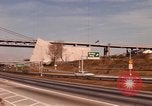 Image of Verrazzano-Narrows Bridge Brooklyn New York City USA, 1965, second 13 stock footage video 65675033335