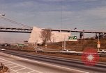 Image of Verrazzano-Narrows Bridge Brooklyn New York City USA, 1965, second 14 stock footage video 65675033335