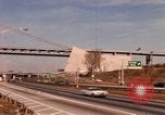 Image of Verrazzano-Narrows Bridge Brooklyn New York City USA, 1965, second 17 stock footage video 65675033335