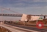 Image of Verrazzano-Narrows Bridge Brooklyn New York City USA, 1965, second 18 stock footage video 65675033335