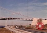 Image of Verrazzano-Narrows Bridge Brooklyn New York City USA, 1965, second 23 stock footage video 65675033335