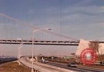 Image of Verrazzano-Narrows Bridge Brooklyn New York City USA, 1965, second 24 stock footage video 65675033335