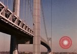 Immagine di Ponte di Verrazzano Staten Island New York USA, 1965, secondo 37 filmato di repertorio 65675033337