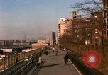 Image of Pedestrians on Brooklyn Queens Expressway New York City USA, 1965, second 5 stock footage video 65675033342