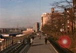 Image of Pedestrians on Brooklyn Queens Expressway New York City USA, 1965, second 7 stock footage video 65675033342
