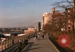 Image of Pedestrians on Brooklyn Queens Expressway New York City USA, 1965, second 19 stock footage video 65675033342