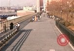 Image of Pedestrians on Brooklyn Queens Expressway New York City USA, 1965, second 21 stock footage video 65675033342