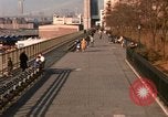 Image of Pedestrians on Brooklyn Queens Expressway New York City USA, 1965, second 23 stock footage video 65675033342