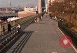 Image of Pedestrians on Brooklyn Queens Expressway New York City USA, 1965, second 24 stock footage video 65675033342
