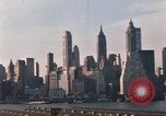 Image of Pedestrians on Brooklyn Queens Expressway New York City USA, 1965, second 37 stock footage video 65675033342