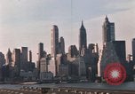 Image of Pedestrians on Brooklyn Queens Expressway New York City USA, 1965, second 38 stock footage video 65675033342