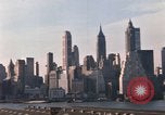 Image of Pedestrians on Brooklyn Queens Expressway New York City USA, 1965, second 39 stock footage video 65675033342