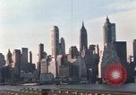 Image of Pedestrians on Brooklyn Queens Expressway New York City USA, 1965, second 40 stock footage video 65675033342