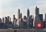 Image of Pedestrians on Brooklyn Queens Expressway New York City USA, 1965, second 44 stock footage video 65675033342