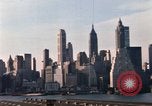 Image of Pedestrians on Brooklyn Queens Expressway New York City USA, 1965, second 52 stock footage video 65675033342