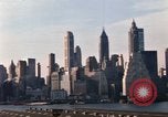 Image of Pedestrians on Brooklyn Queens Expressway New York City USA, 1965, second 55 stock footage video 65675033342