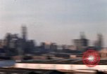 Image of Pedestrians on Brooklyn Queens Expressway New York City USA, 1965, second 57 stock footage video 65675033342