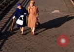 Image of Pedestrians on Brooklyn Queens Expressway New York City USA, 1965, second 62 stock footage video 65675033342