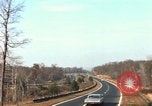 Image of Traffic on Palisades Parkway New York United States USA, 1965, second 3 stock footage video 65675033345