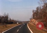 Image of Traffic on Palisades Parkway New York United States USA, 1965, second 59 stock footage video 65675033345